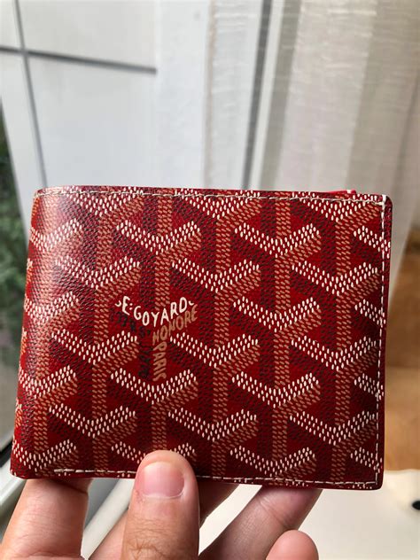 goyard mens wallet retail price|goyard wallet price list.